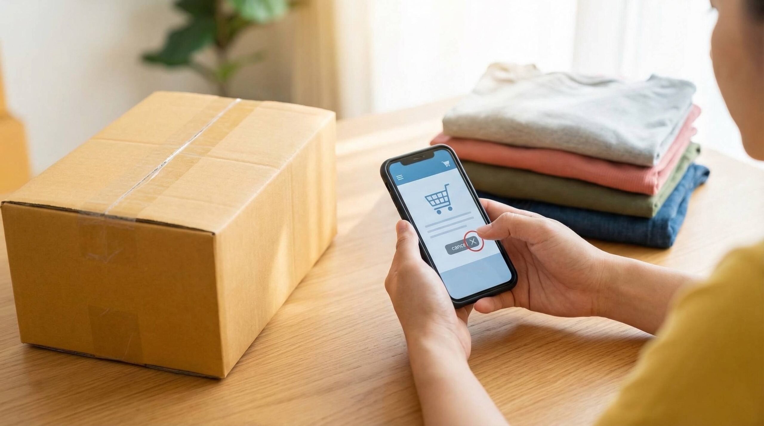 vinted bestellung stornieren